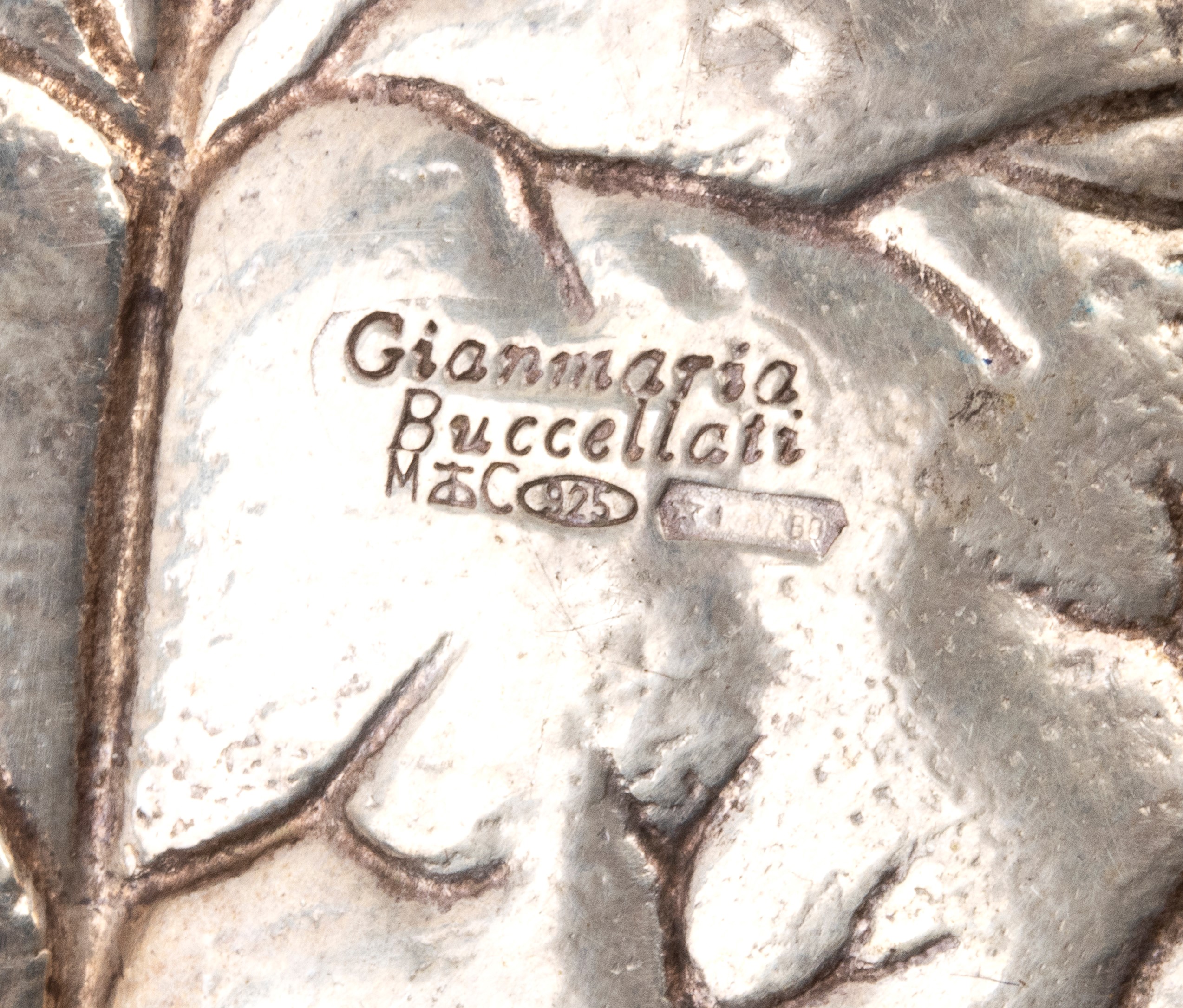 Gianmaria Buccellati - Foglia di acero (ciotola Leaves) in argento 925/1000
