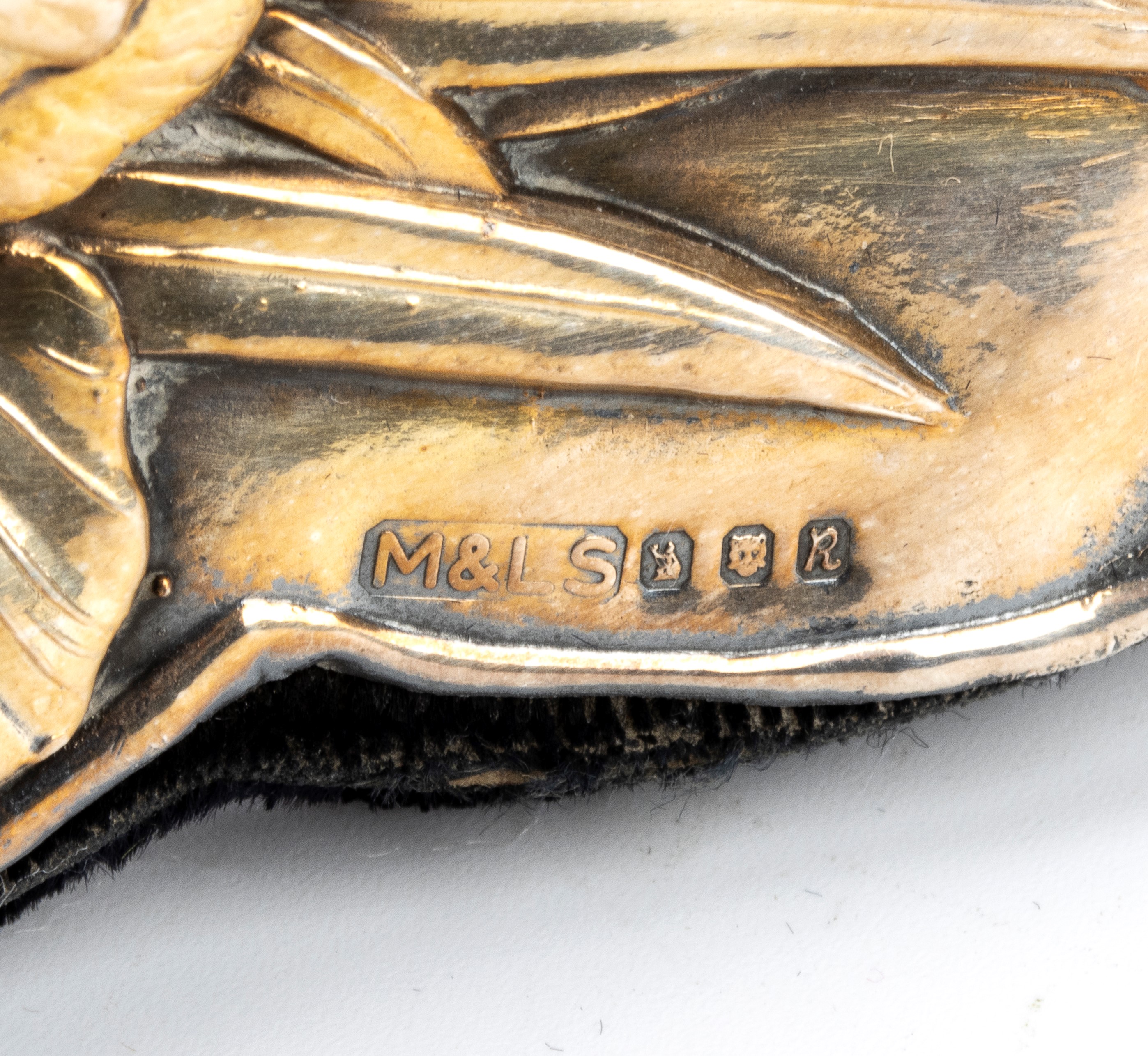 Cornice inglese circolare in argento 925/1000, Londra 1991