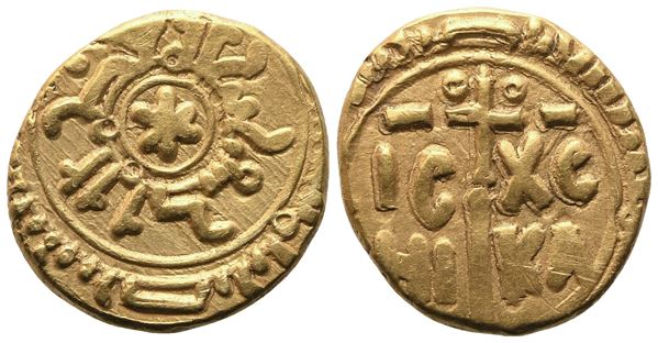 MESSINA. Tancredi (1190-1194), Tarì; Au (1,76 g; 12 mm)