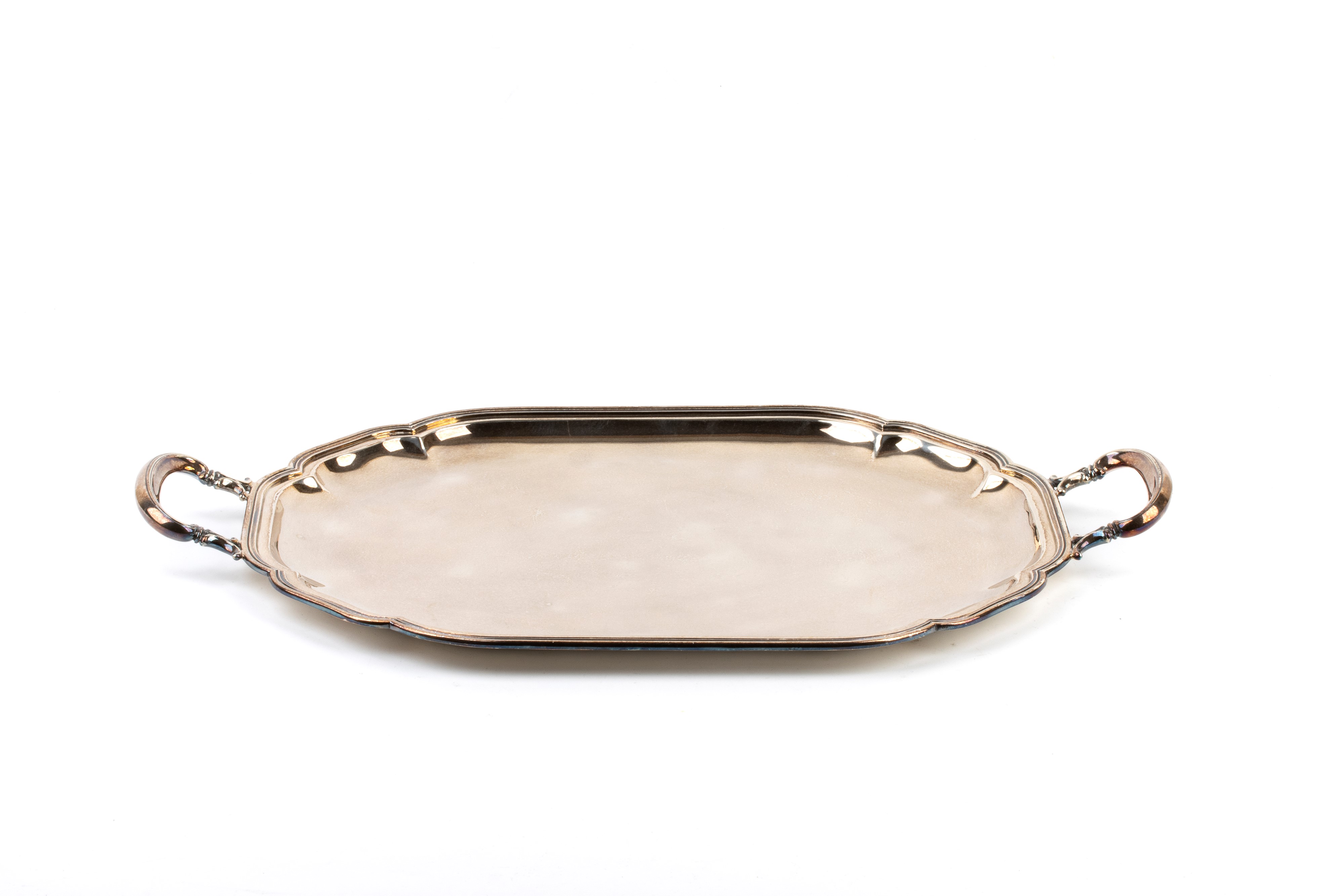 Vassoi italiani in argento 800/1000, Anni '50 del XX secolo