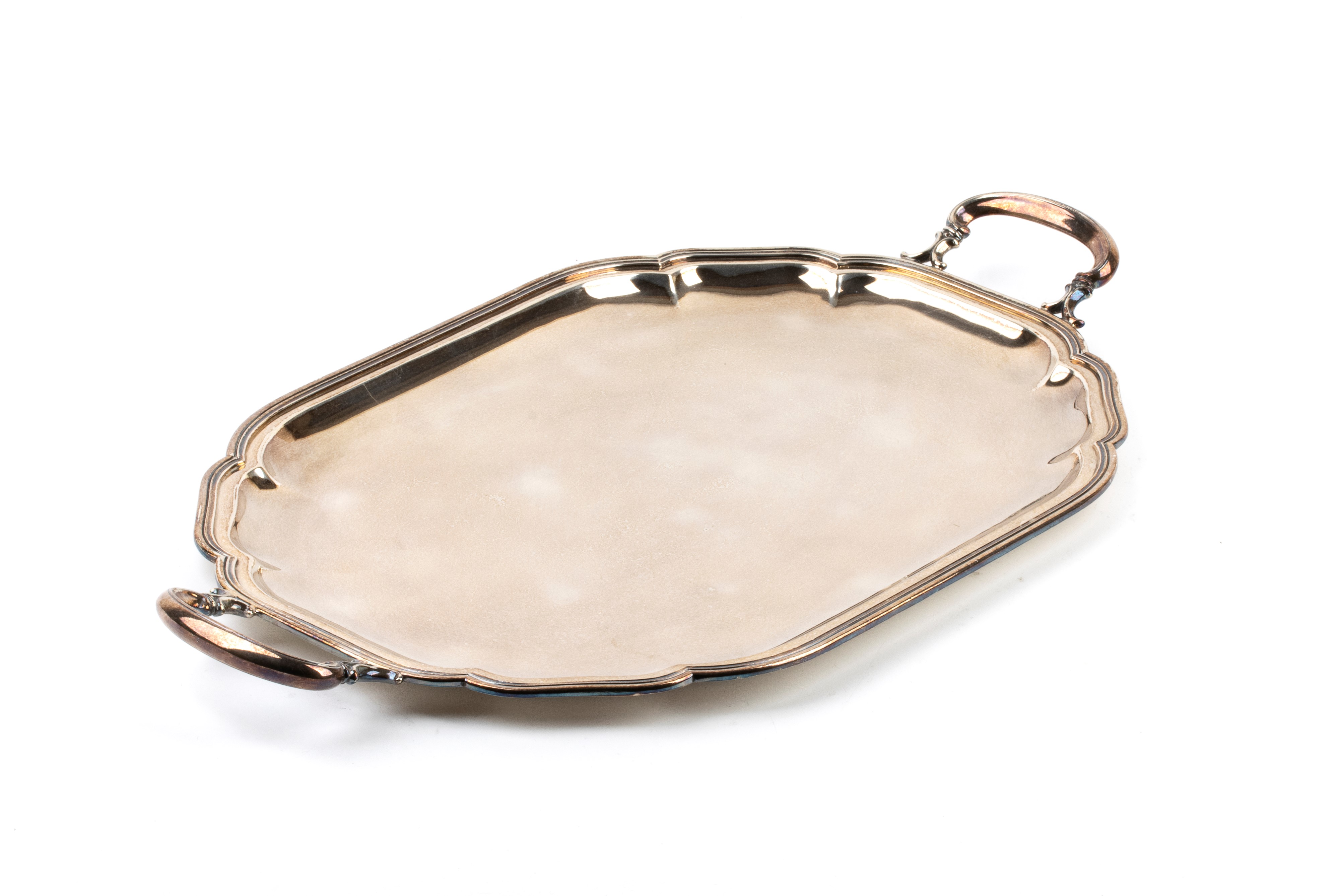 Vassoi italiani in argento 800/1000, Anni '50 del XX secolo