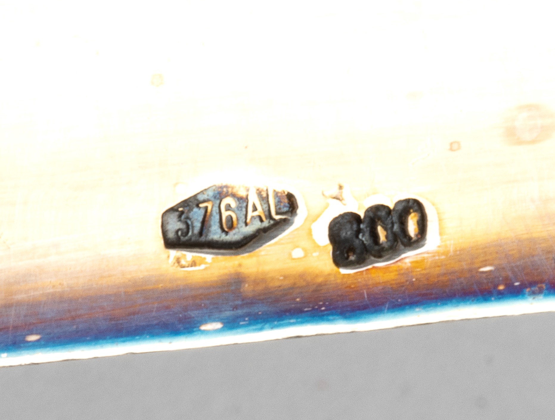 Vassoi italiani in argento 800/1000, Anni '50 del XX secolo