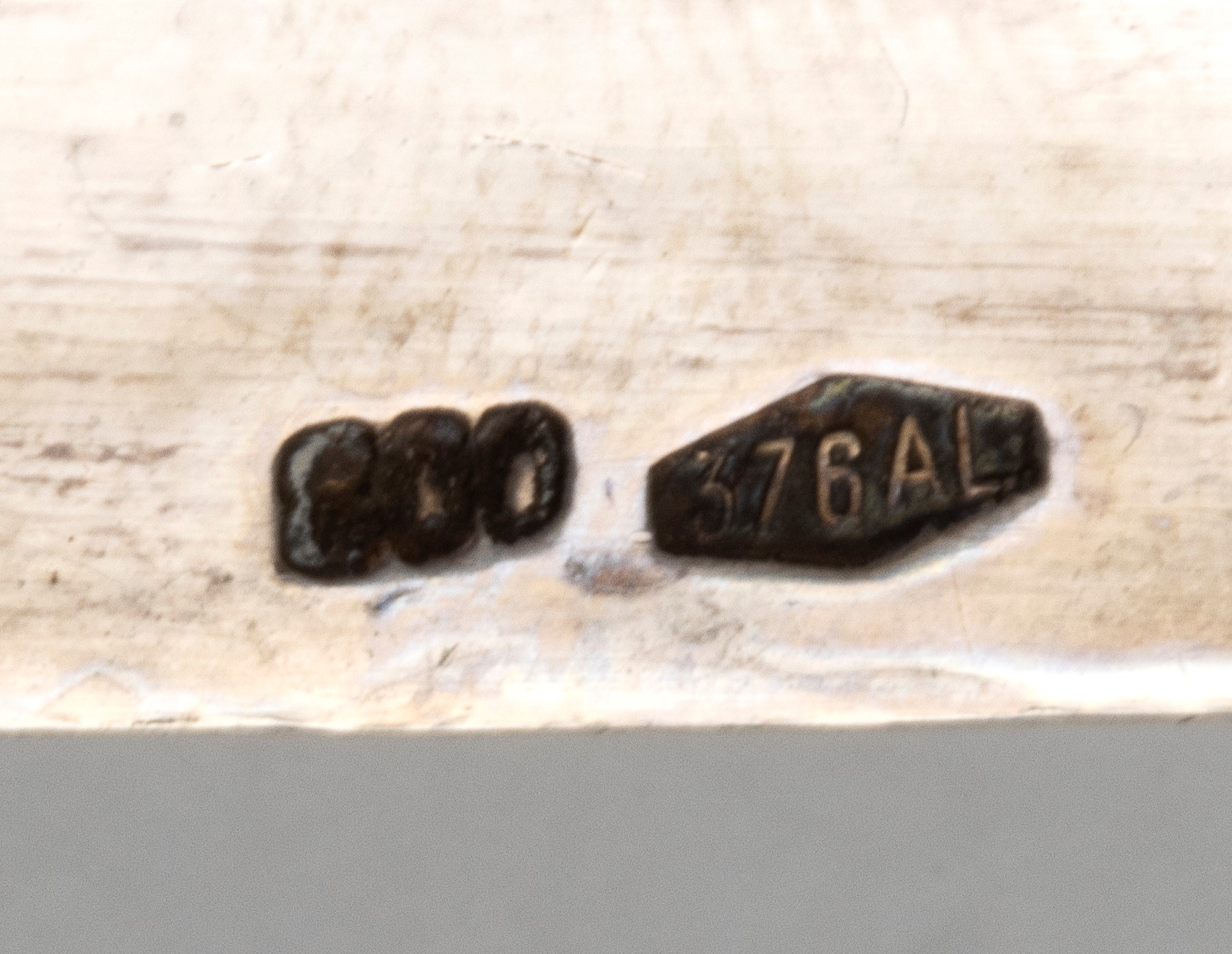 Vassoi italiani in argento 800/1000, Anni '50 del XX secolo