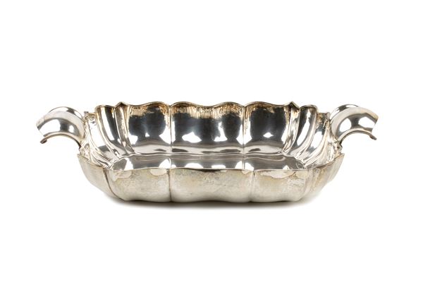 Centrotavola Art Déco italiano in argento