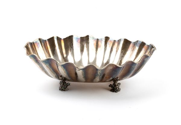 Centrotavola italiano in argento