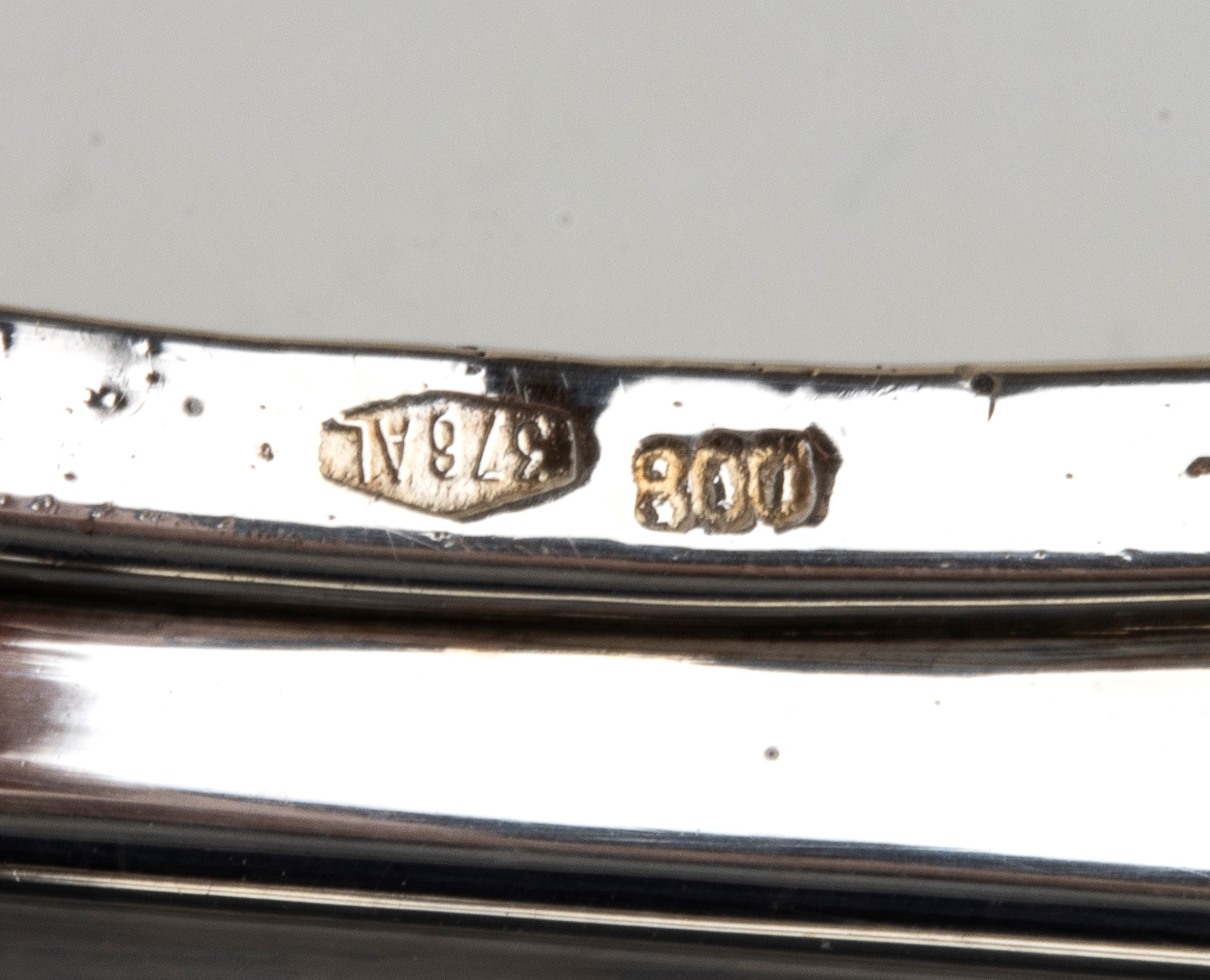 Legumiera italiana in argento 800/1000, metà XX secolo