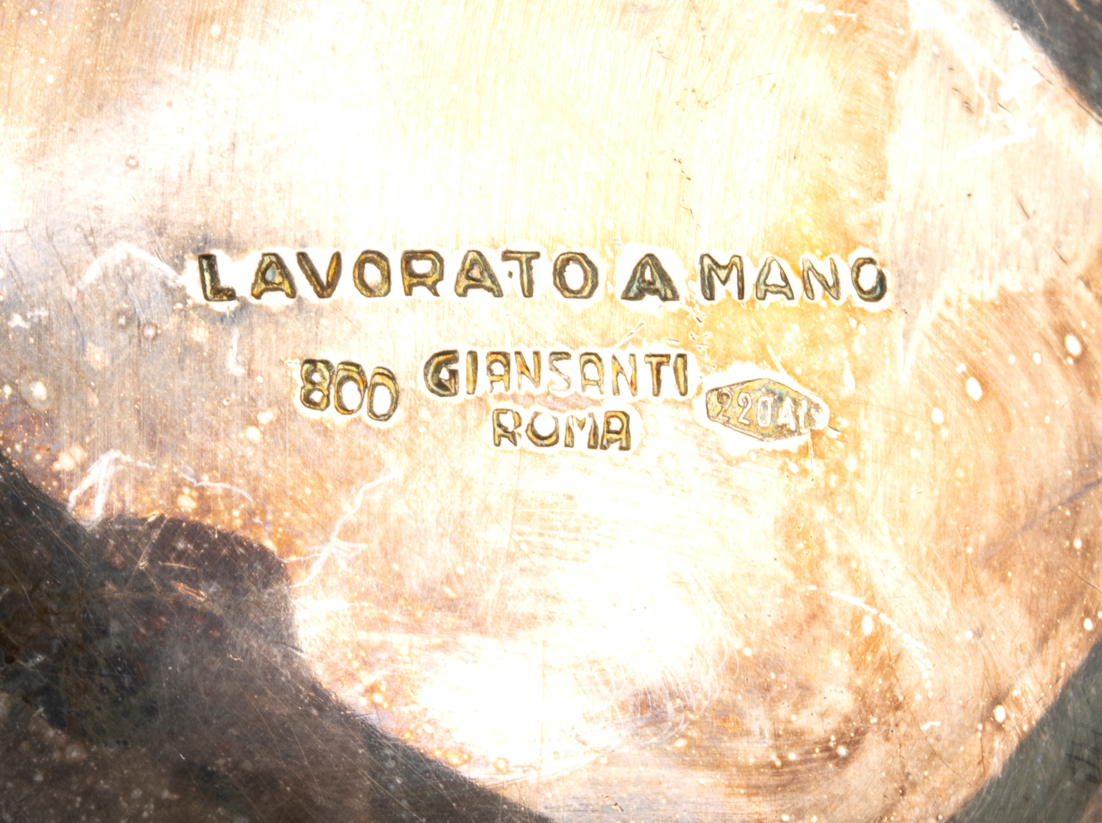 Lotto di oggetti in argento 800/1000, XX secolo