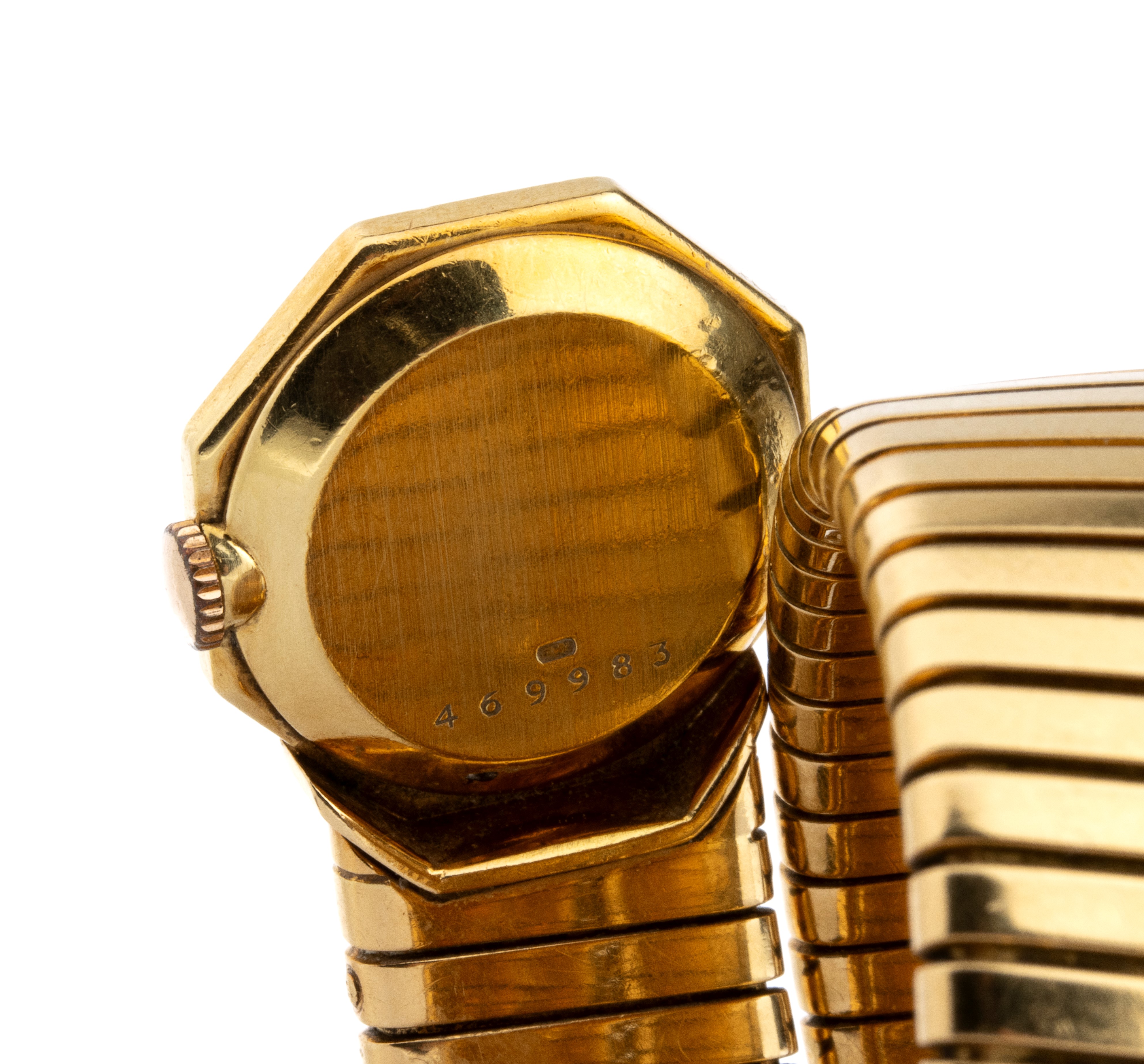 Bulgari, Vacheron Constantin, Orologio “Serpenti” Tubogas in oro 18k
