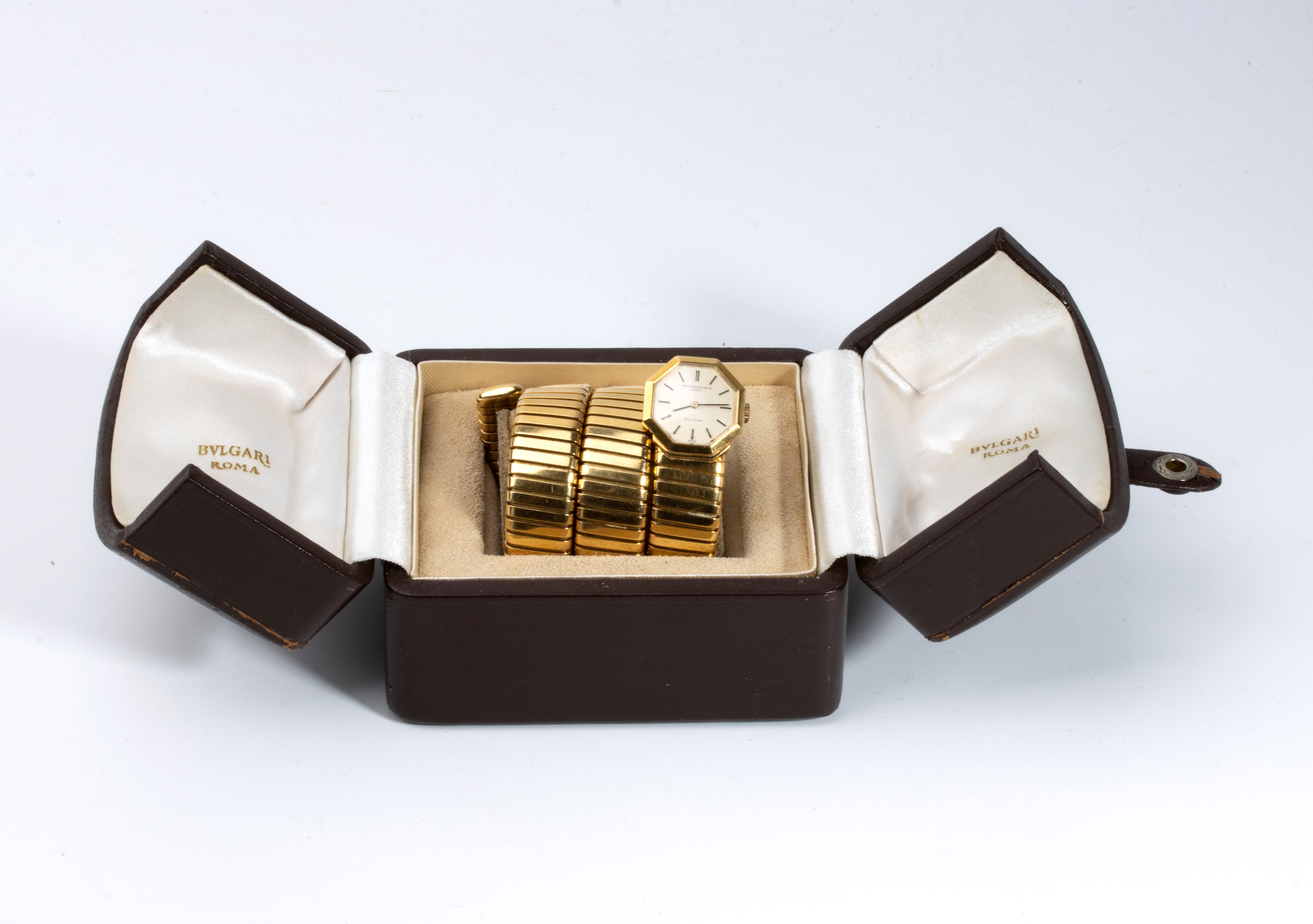 Bulgari, Vacheron Constantin, Orologio “Serpenti” Tubogas in oro 18k