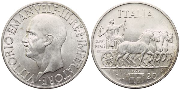REGNO D'ITALIA. Vittorio Emanuele III (1900-1943). 20 Lire 