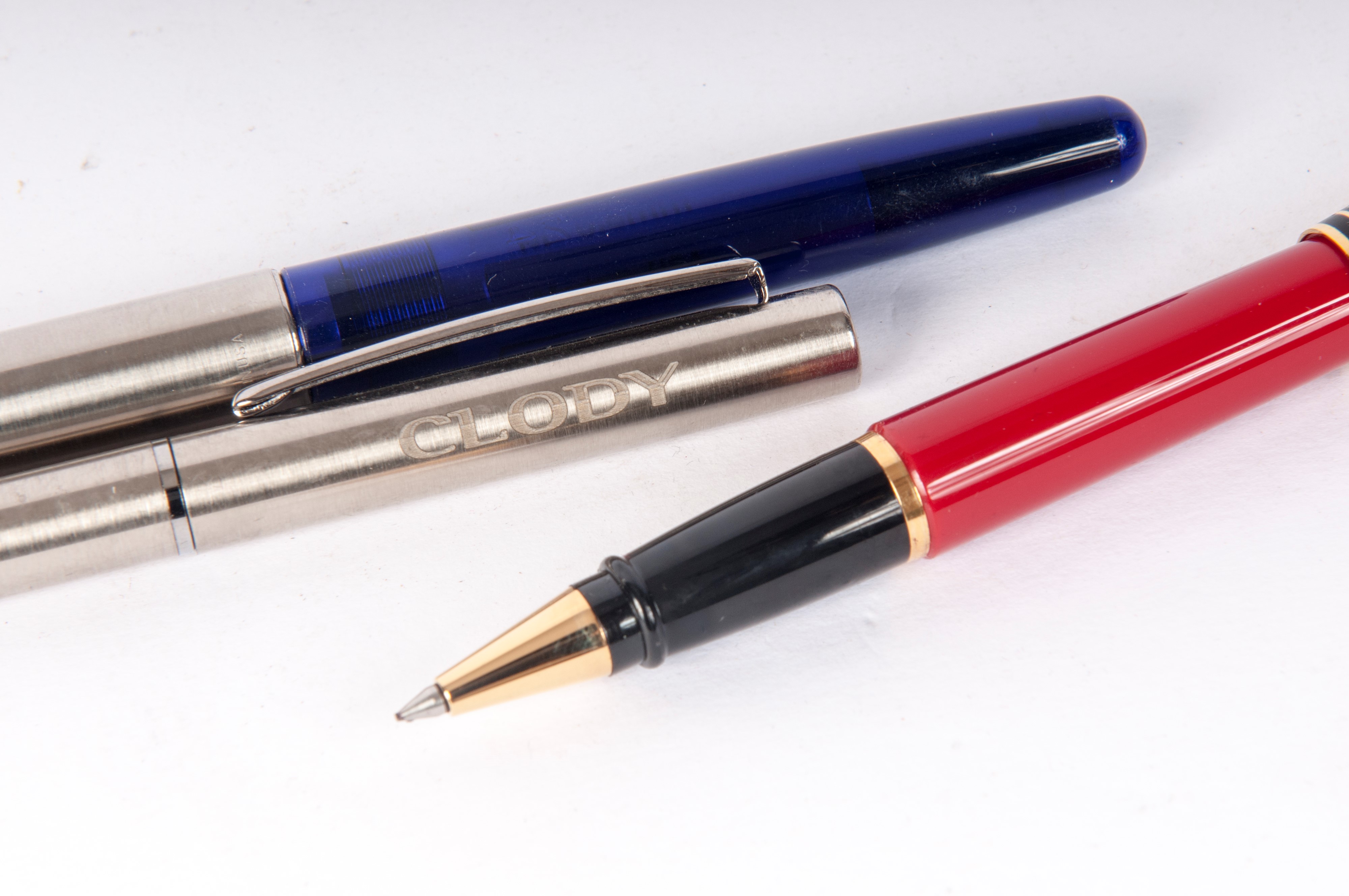 Lotto di quattro penne a biro