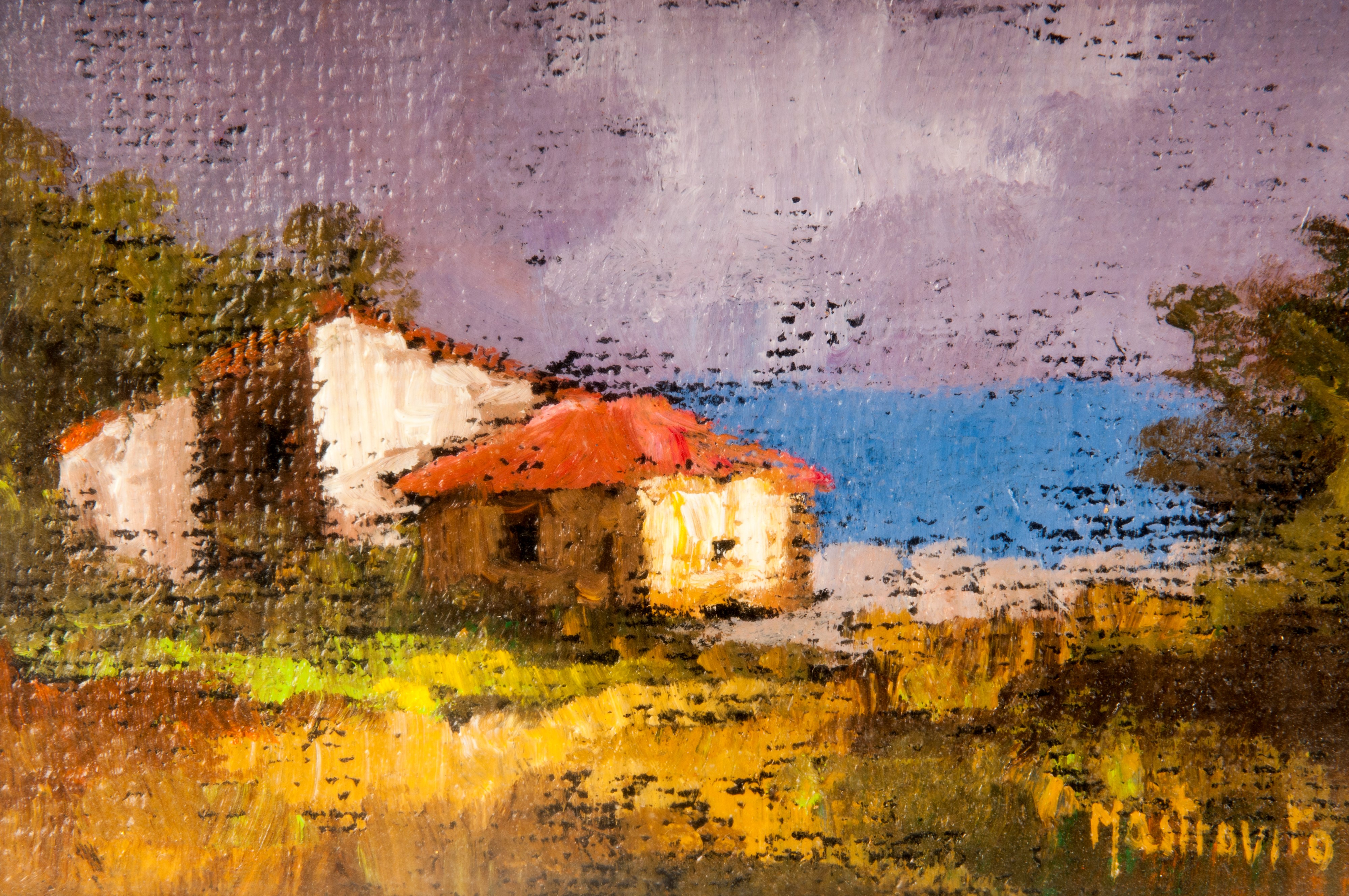 Paesaggio con casolare