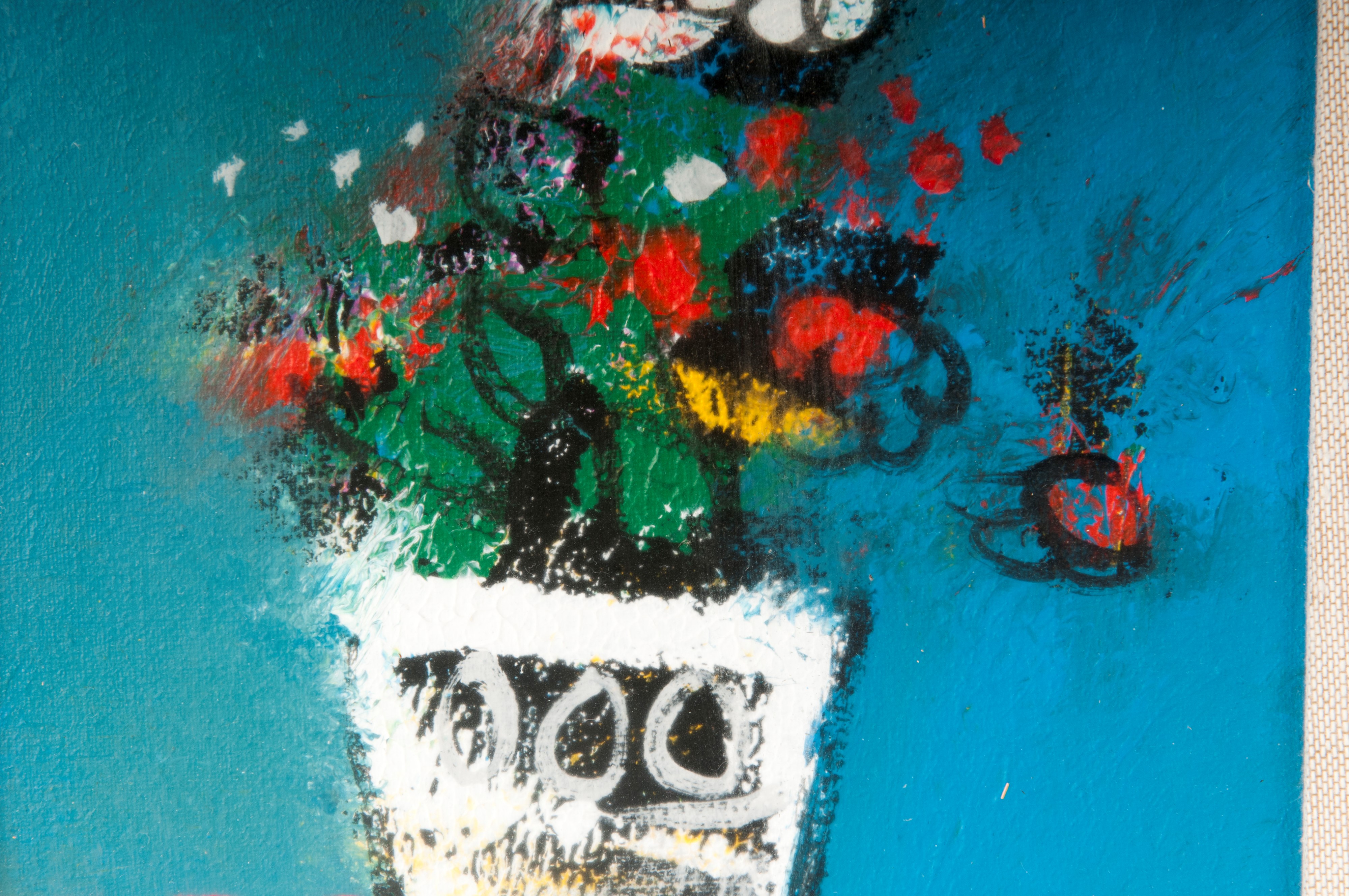 Vaso con fiori