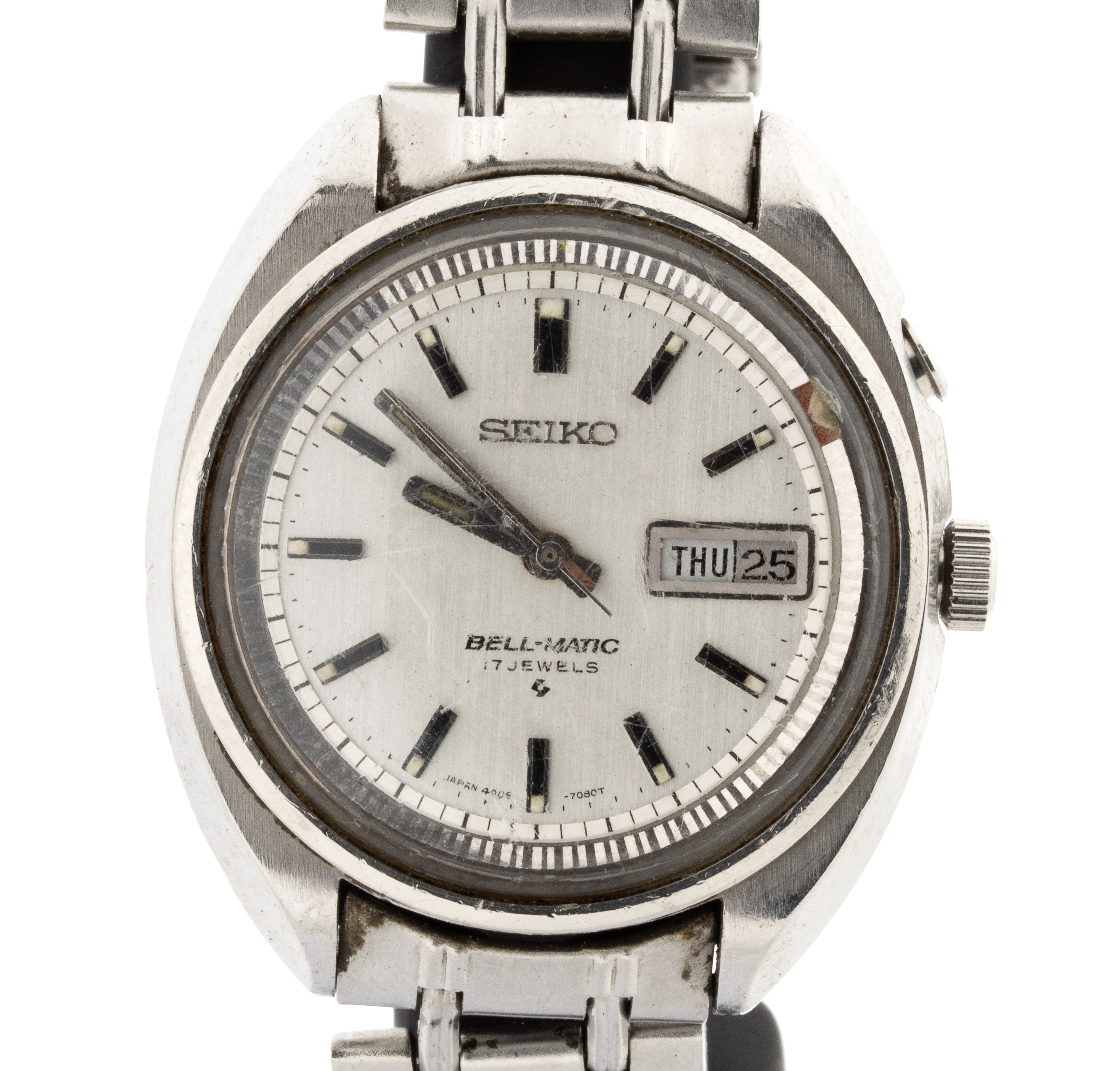Seiko - Bell-Matic: orologio da polso con movimento meccanico automatico