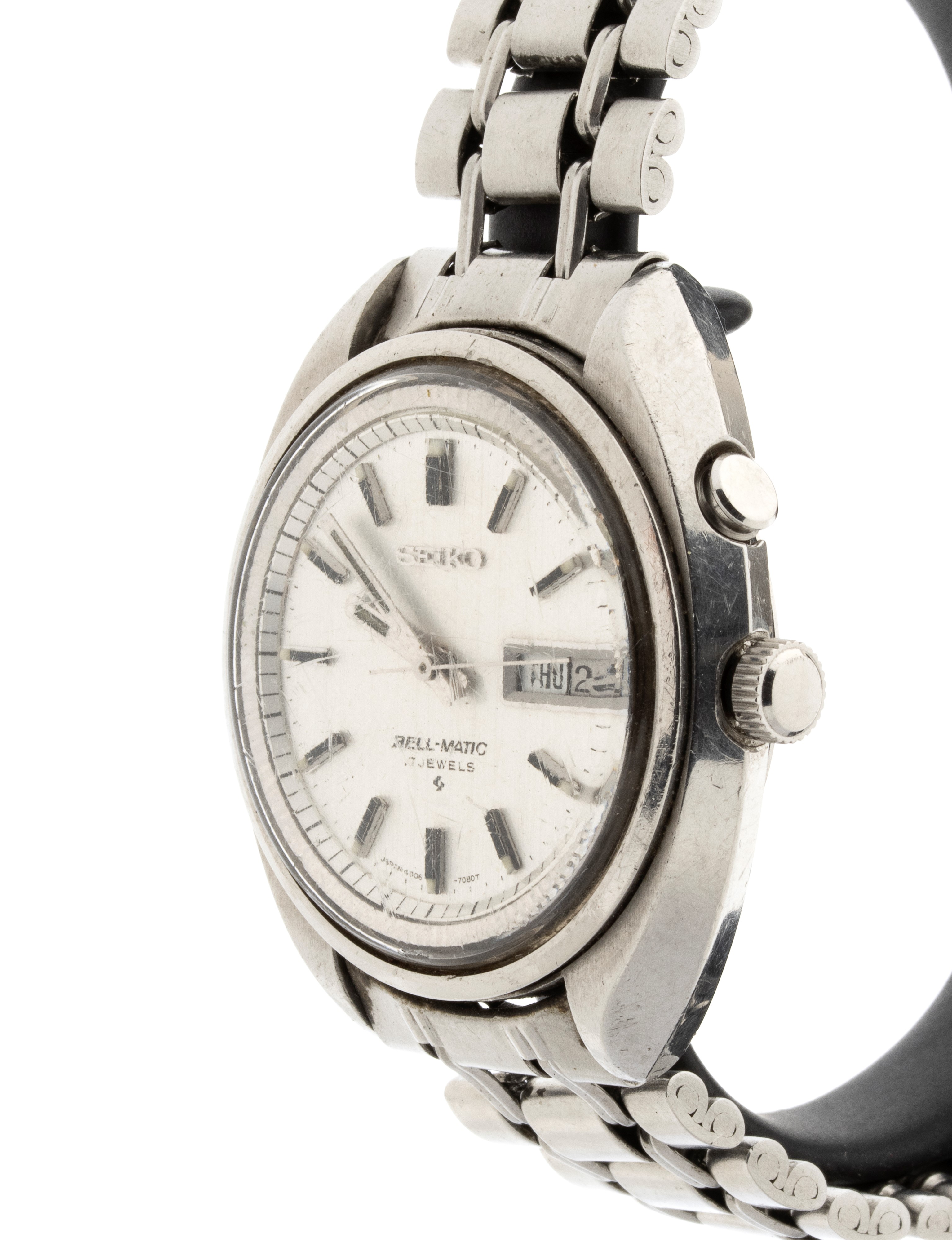 Seiko - Bell-Matic: orologio da polso con movimento meccanico automatico