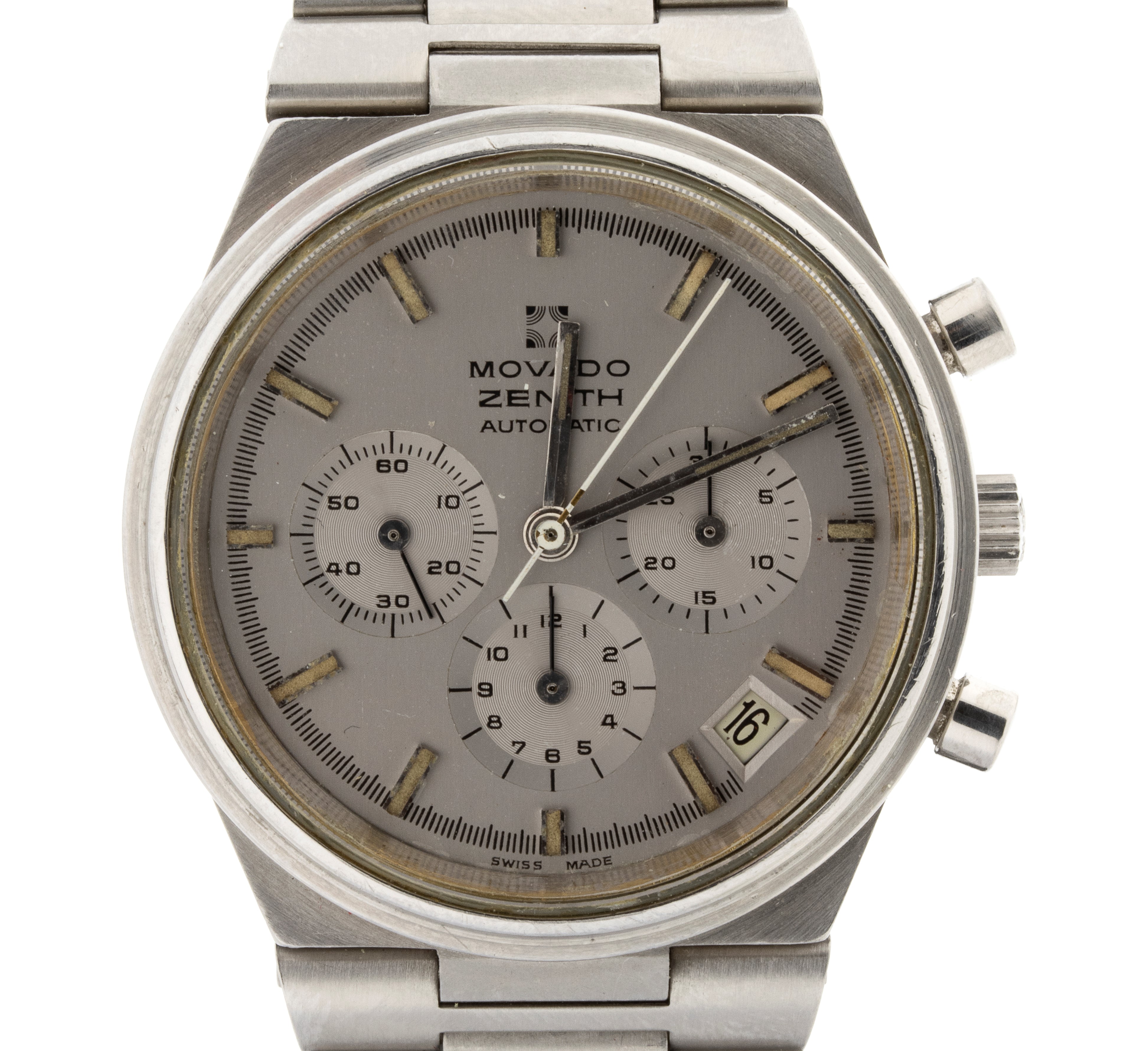 Zenith - Pre Primero, orologio da polso con bracciale in acciaio e movimento calibro 3019 PHC