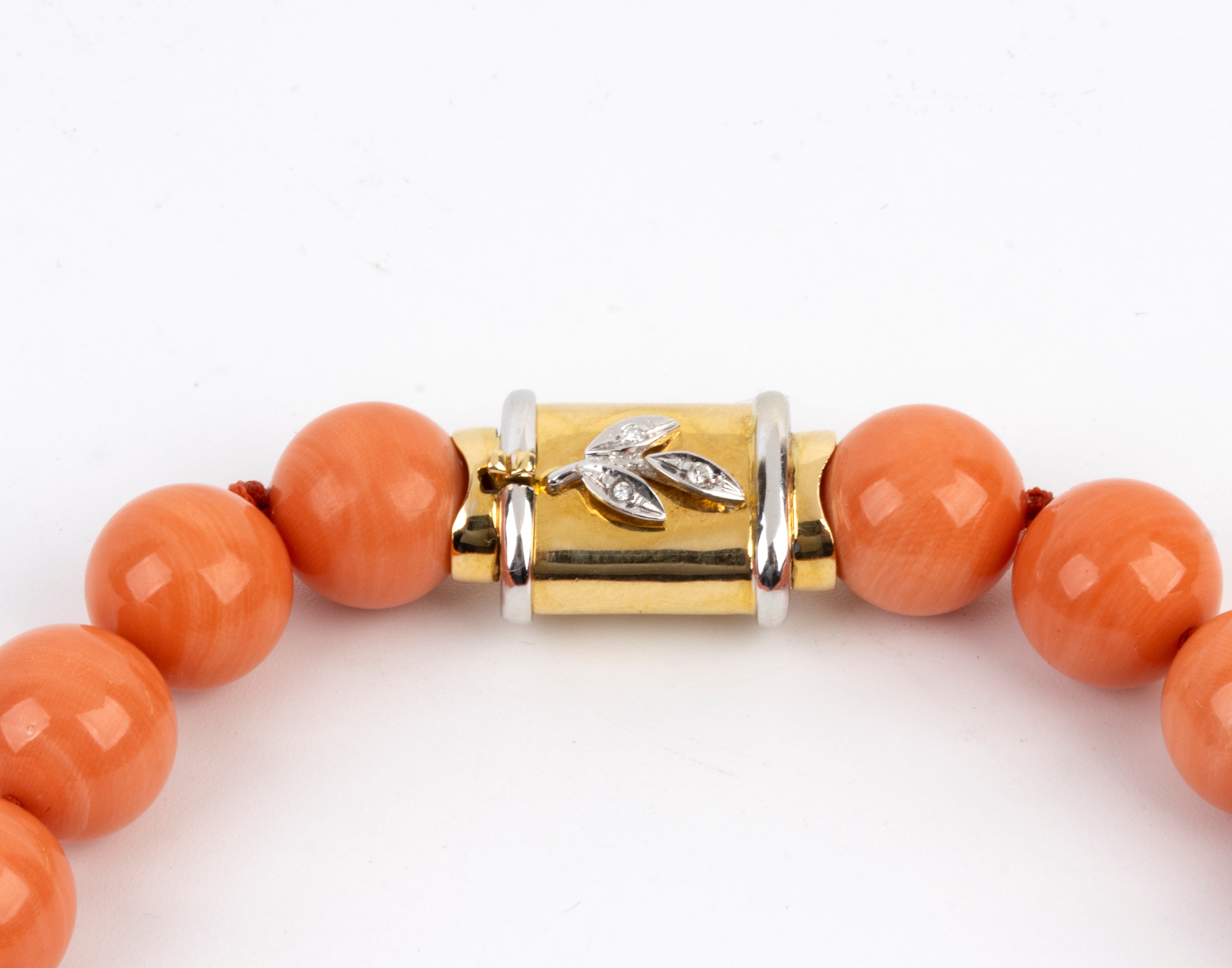 Collana in corallo Cerasuolo