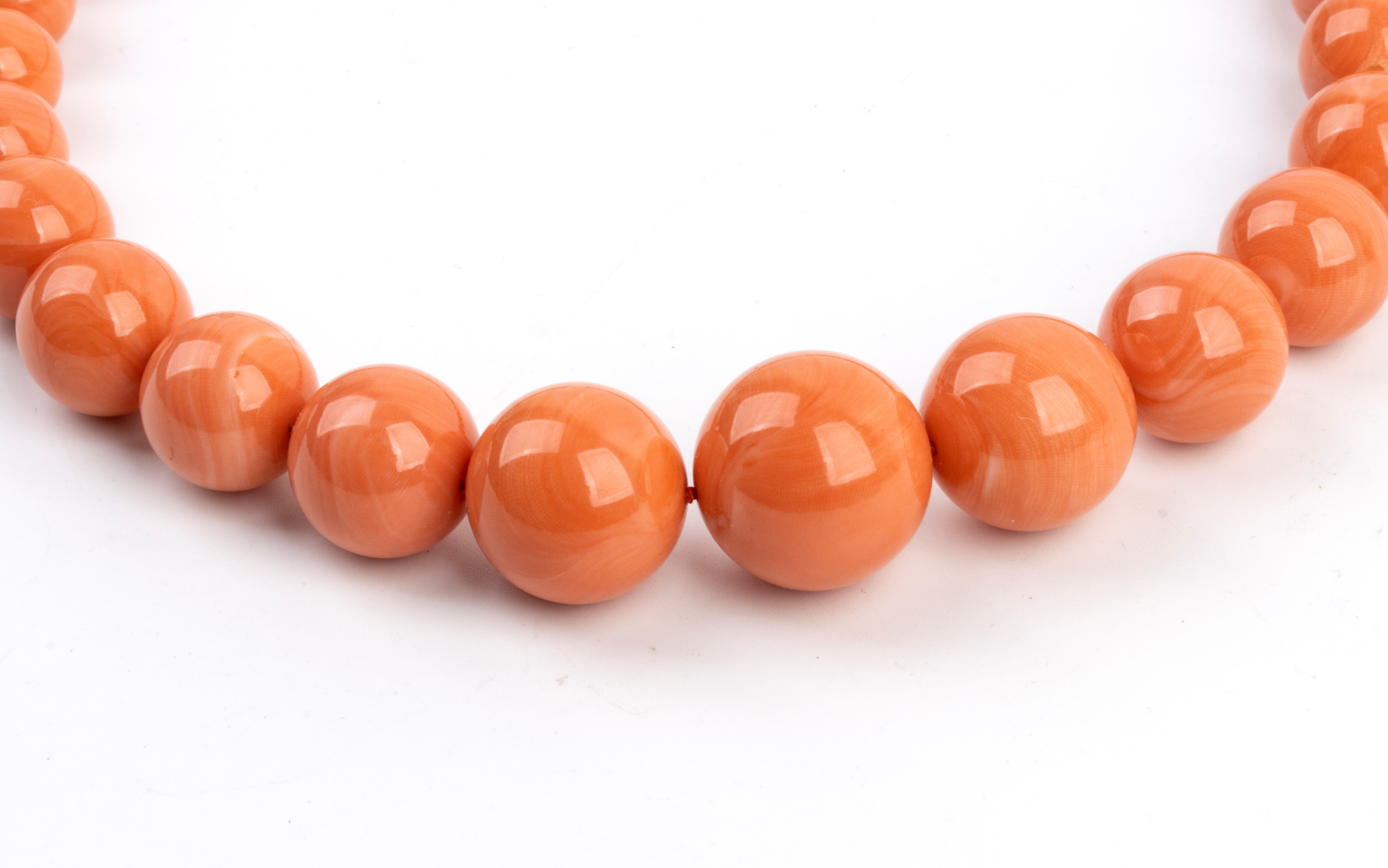 Collana in corallo Cerasuolo