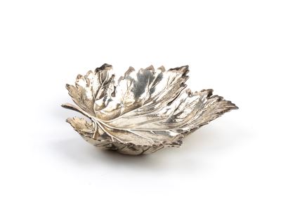 Buccellati, Collezione Natura: foglia di vite (Leaves) in argento 925, ciotola