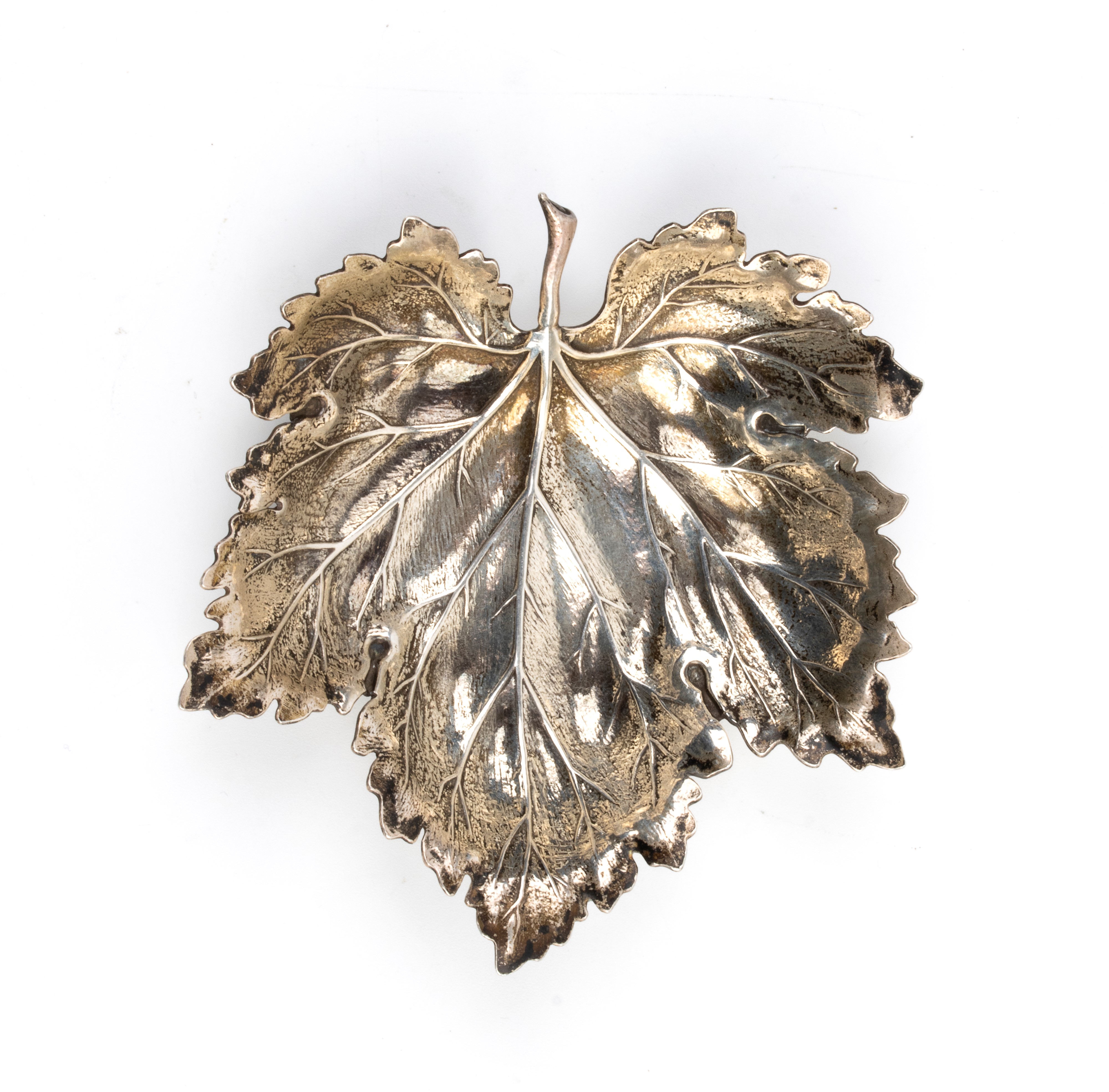 Buccellati, Collezione Natura: foglia di vite (Leaves) in argento 925, ciotola