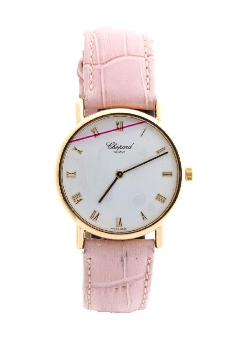 Chopard - Orologio da polso in oro giallo 18k con movimento meccanico a carica manuale calibro 89...