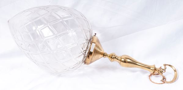 Lampadario in sospensione elettrificato