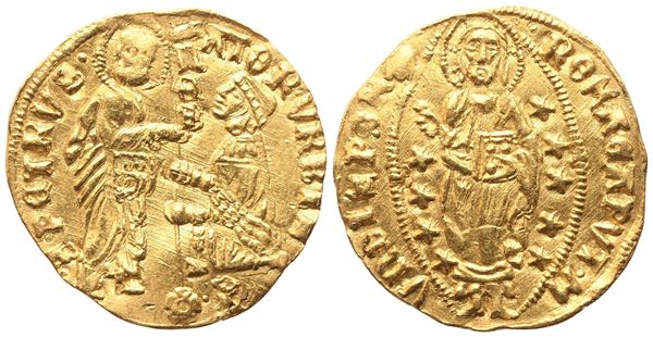 ROMA. Senato Romano (1350-1439). Ducato; Au (3,51 g; 20,5 mm)