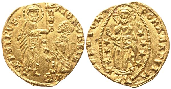 ROMA. Senato Romano (1350-1439). Ducato; Au (3,54 g; 20,5 mm)