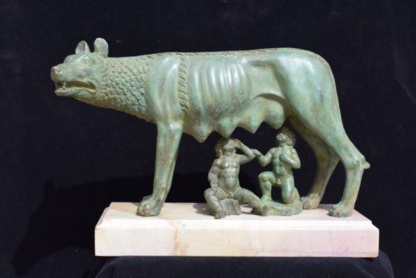 Lupa del Campidoglio in bronzo