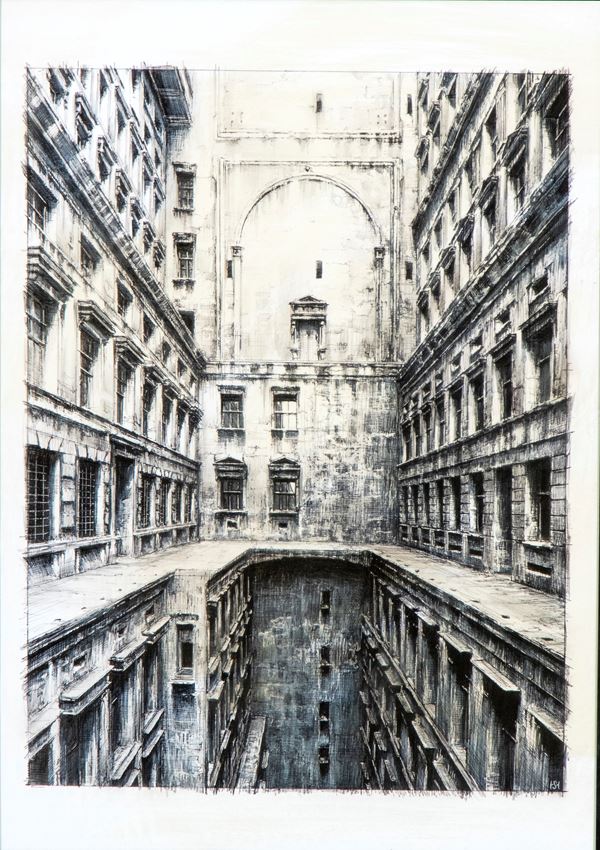 Vorzgchnung zu: Via Volterra