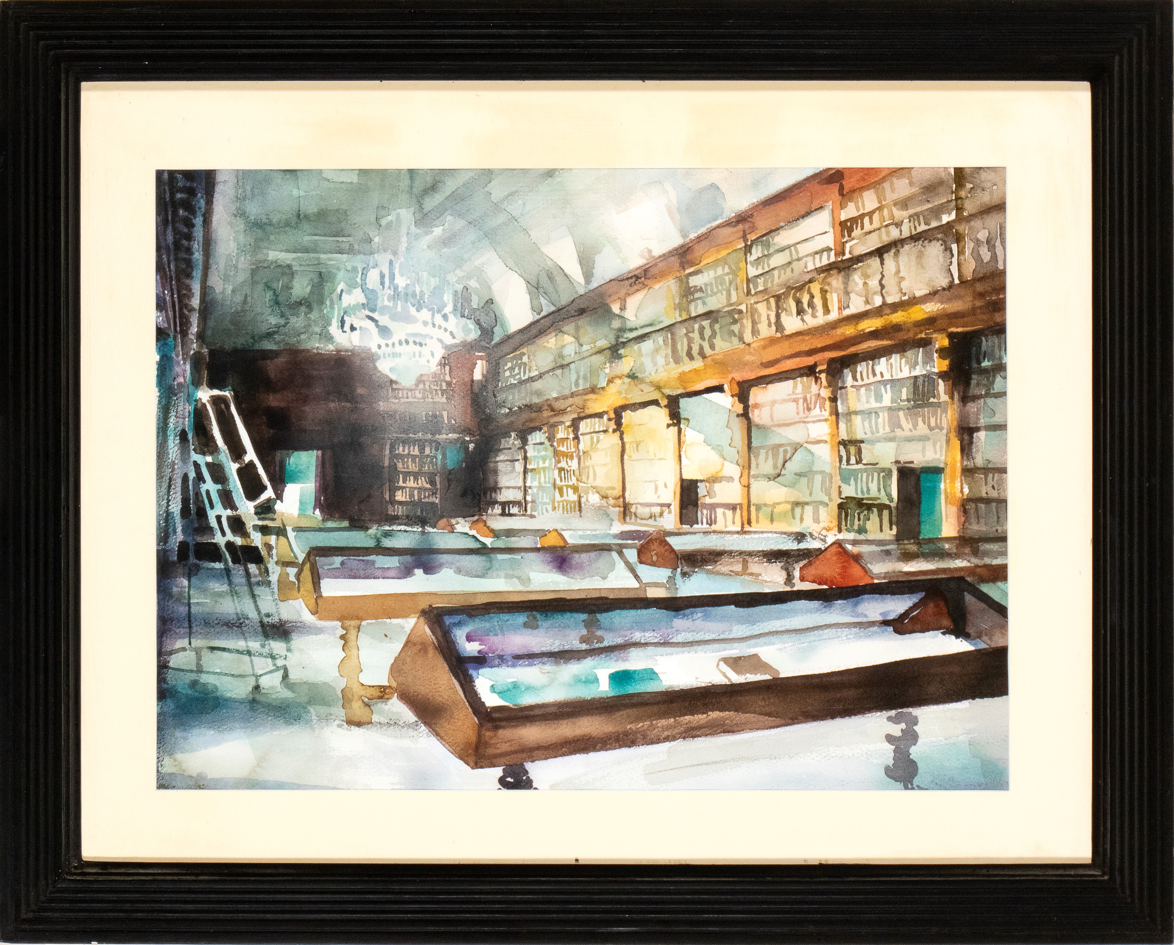 Interno di biblioteca