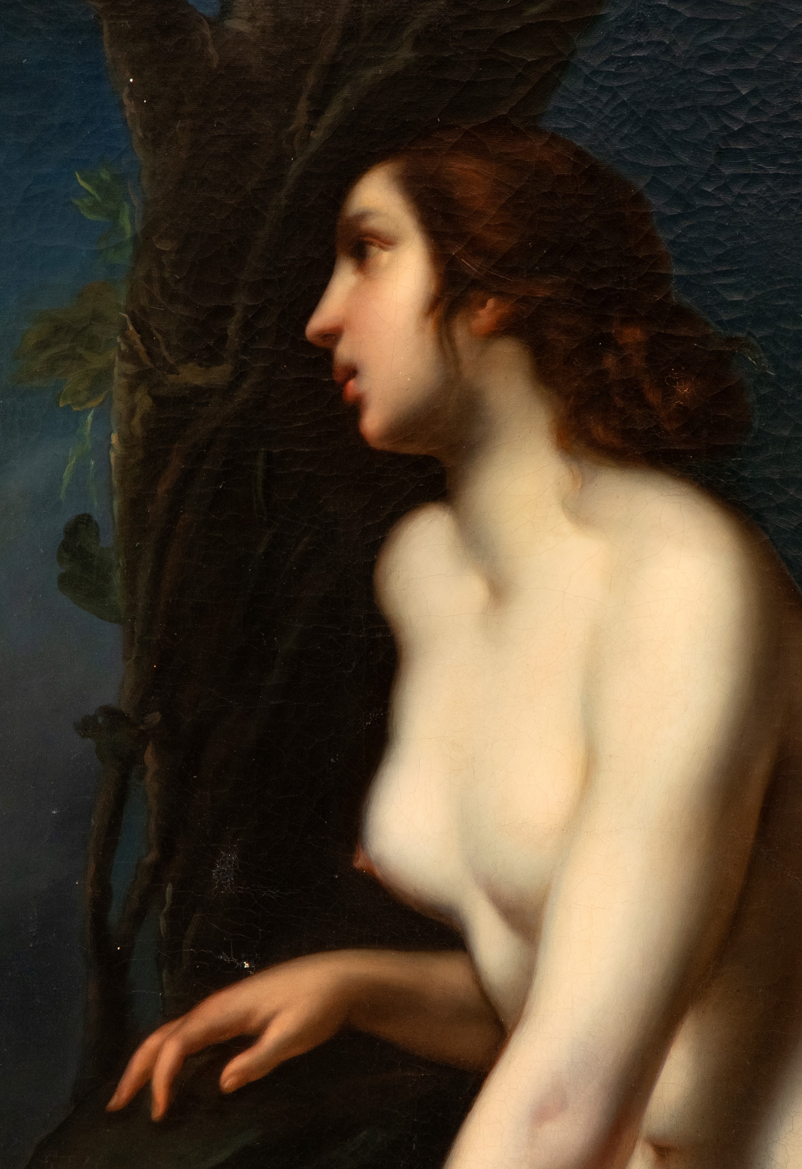 Ninfa seduta (Eva?)