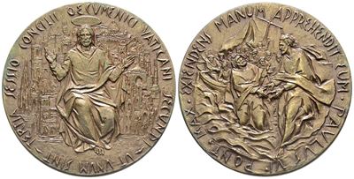 Vaticano. Paolo Vi (1963-1978). Medaglia 1964 "III Sessione Concilio Ecumenico Vaticano II" Ae; 4...