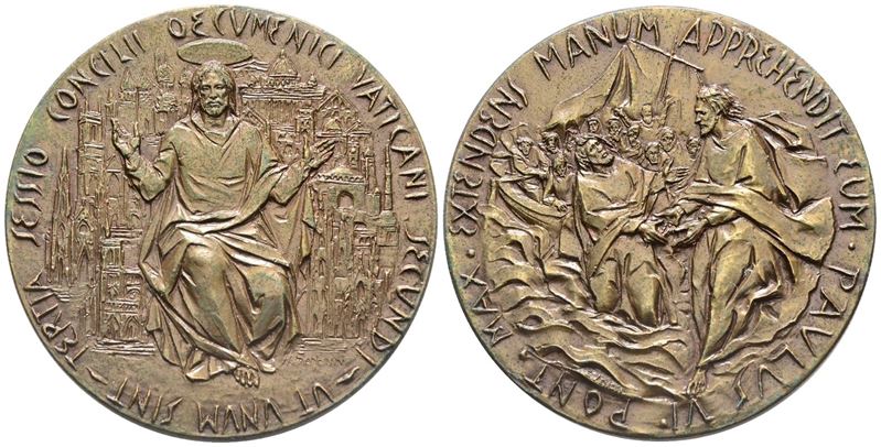 Vaticano. Paolo Vi (1963-1978). Medaglia 1964 "III Sessione Concilio Ecumenico Vaticano II" Ae; 4...