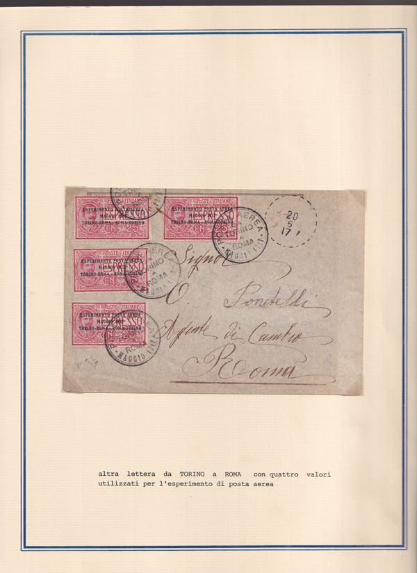 Kingdom - P. Aerea, collection focused on the PA experiment of 1917 (22 documents)