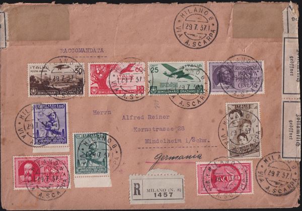 Kingdom - Postal History, interesting postage.