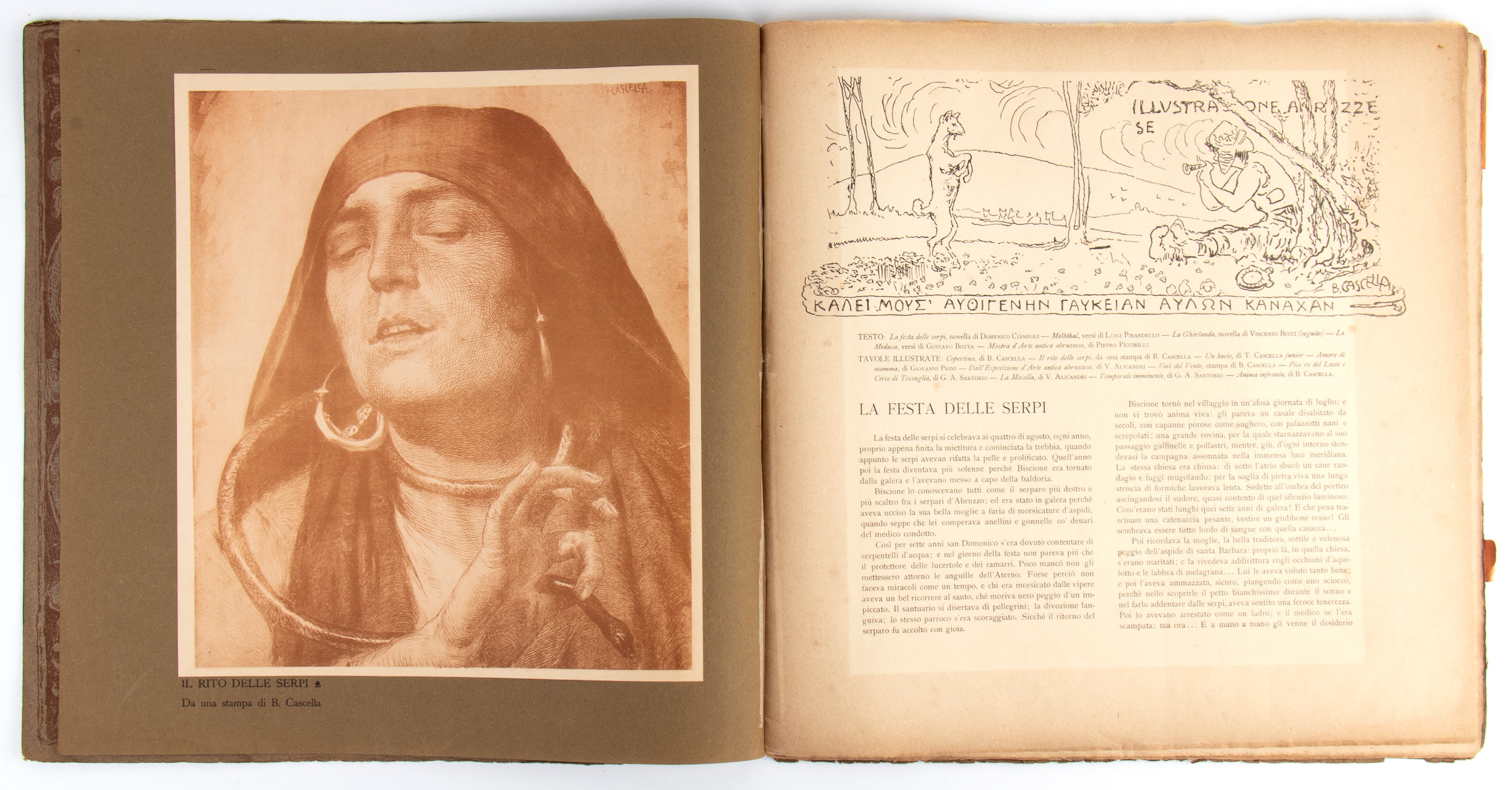Basilio Cascella - Illustrazione abruzzese. Serie II, fascicolo III