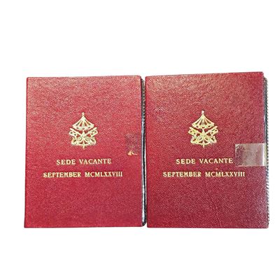 Vaticano. Sede Vacante (1978). 500 Lire 1978. Lotto di 2 Esemplari. Ag; 11gr in Astuccio.