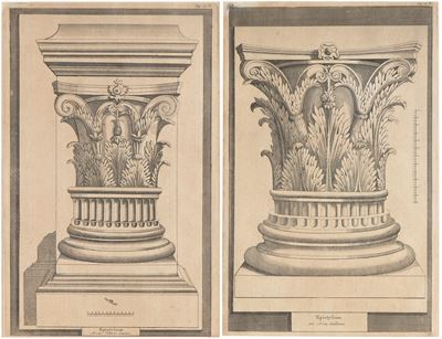Epistylium ex Arcu Gallieni e Epistylium Arcus Veteris Castri