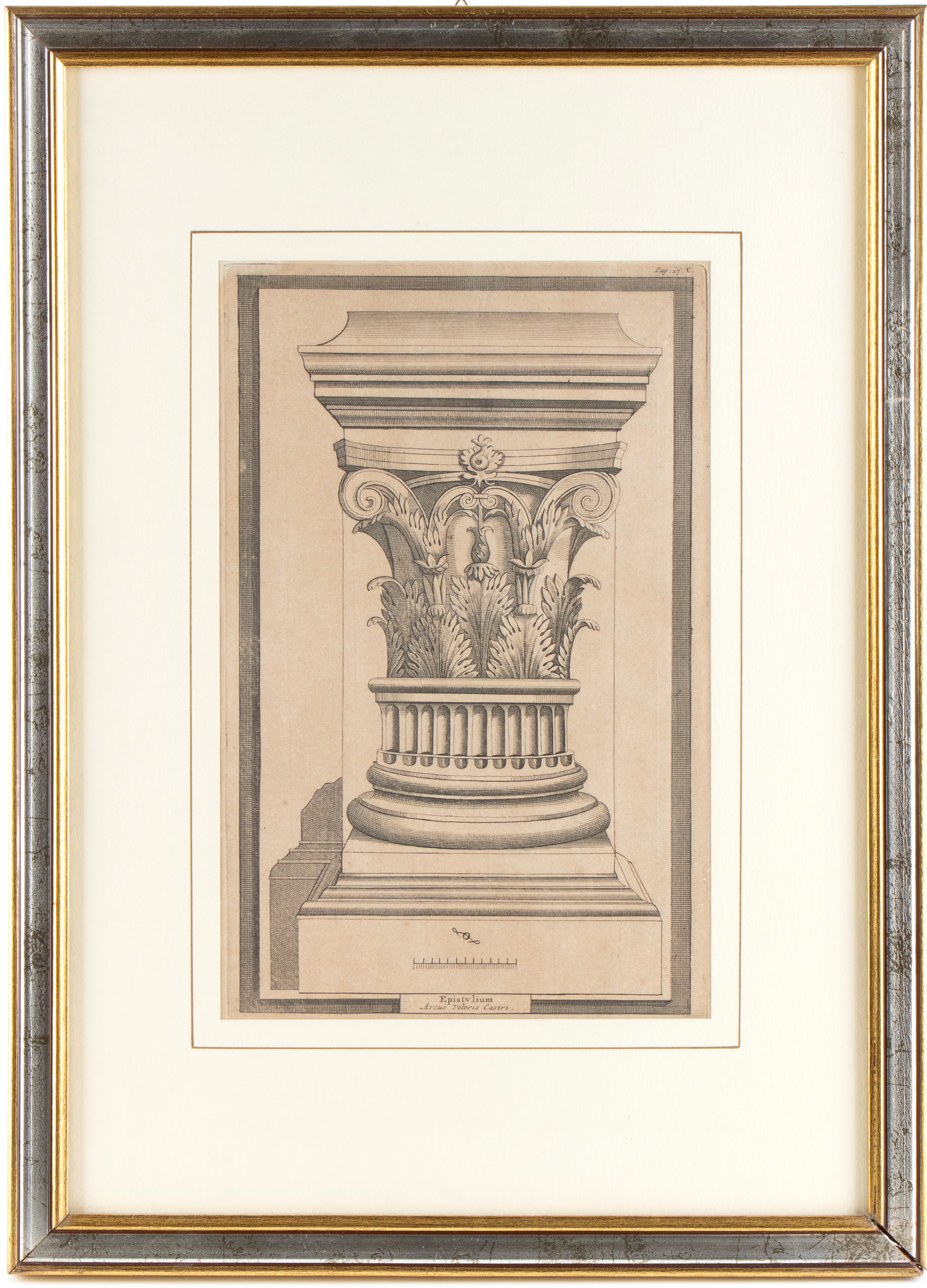 Pieter Van Der Aa - Epistylium ex Arcu Gallieni e Epistylium Arcus Veteris Castri