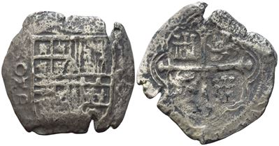 Diego de Godoy, Messico – Filippo IV, 8 Reales 1618-1634