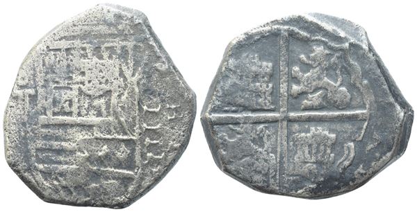 SPAGNA. Filippo IV (?) (1621-1665). 4 Reales; Ag (11,48 g; 25,7 mm)