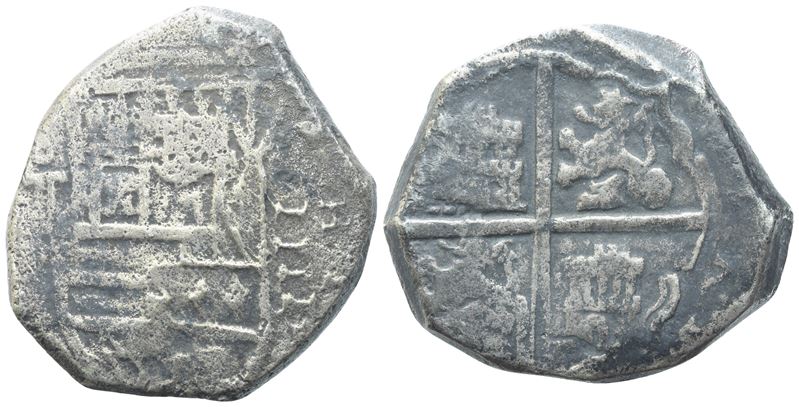 Spagna, Filippo IV (?), 4 Reales, zecca di Toledo