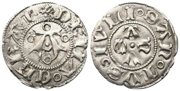 MACERATA. Autonome (XV sec.). Bolognino; Ag (0,88 g; 17,2 mm)