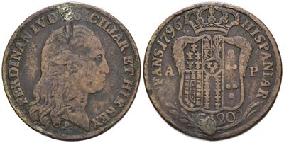 Napoli. Regno di Napoli. Ferdinando IV di Borbone (1759-1799 i Per.). Piastra da 120 Grana 1796. ...