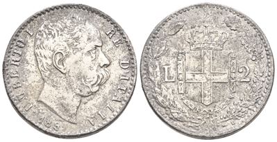 Regno D'italia. Umberto i (1878-1900). 2 Lire 1899. Mb. 7,33gr. Falso D'epoca. Bb