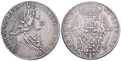 Firenze. Granducato di Toscana. Francesco II (1737-1765). Mezzo Francescone 1746; Ag; 13,50gr; Mi...