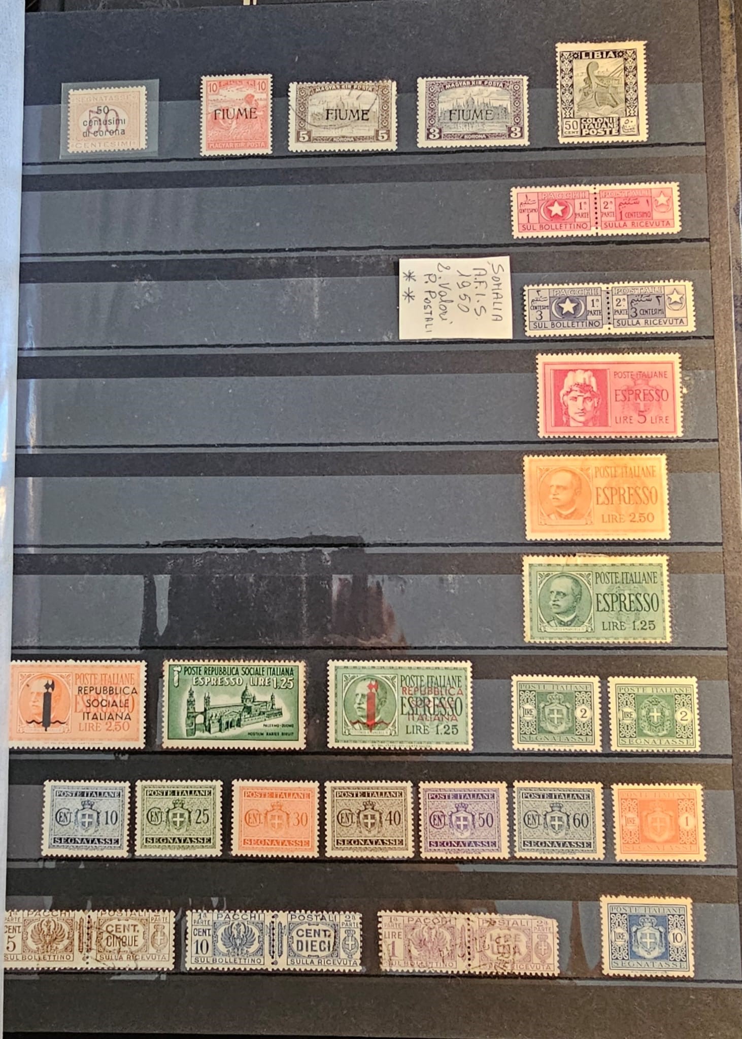 Filatelia - Regno D'italia - Repubblica Italiana. Lotto di Numerosi Francobolli in 30 Pagine. in ...