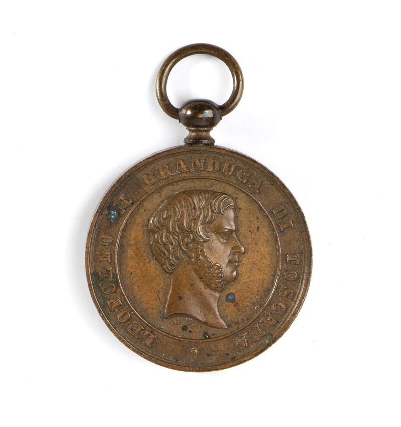 Granducato di Toscana, Medaglia commemorativa della guerra d'Indipendenza Italiana, 1848