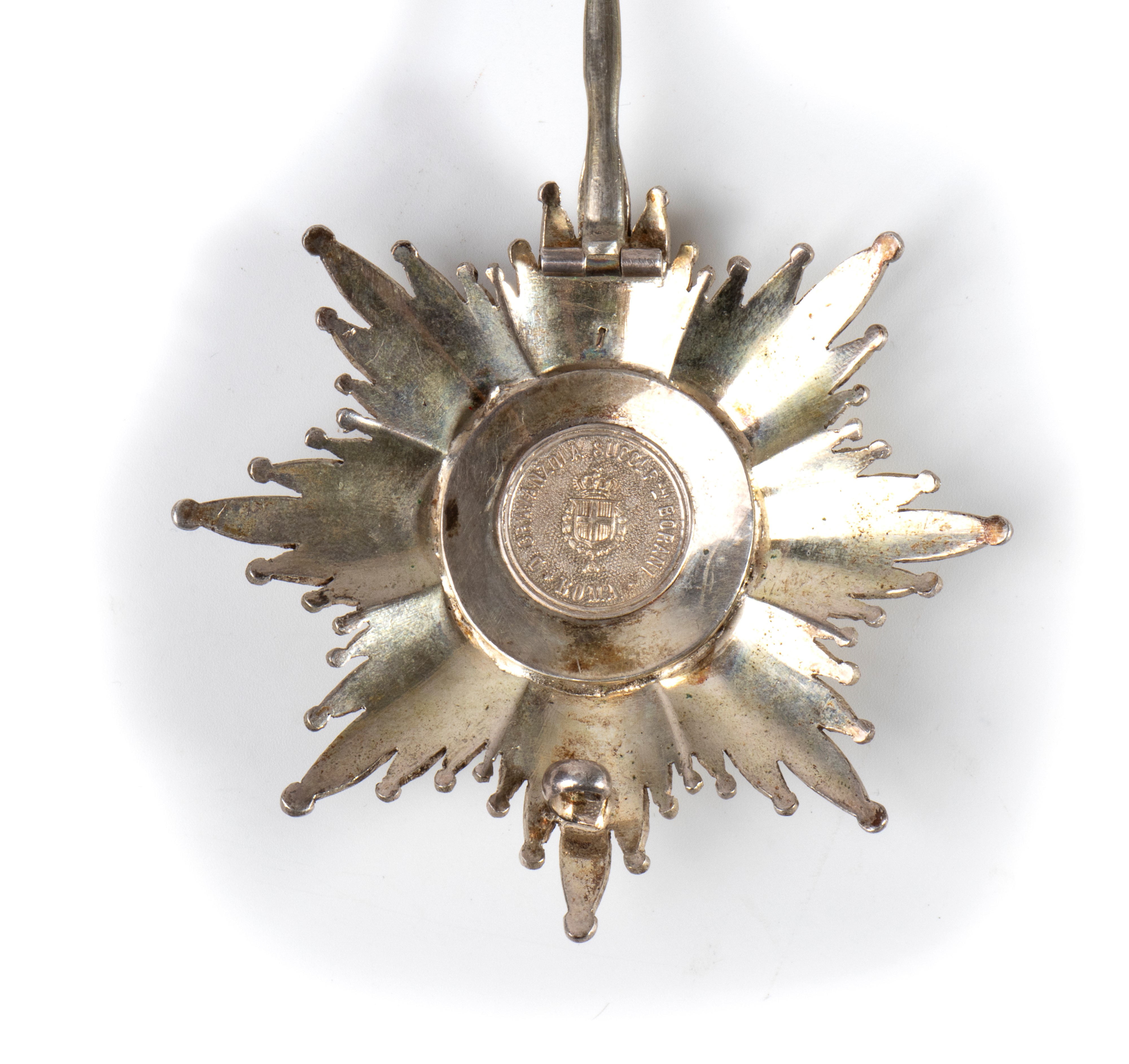 Italia, Regno, Ordine Corona d'Italia placca Gran Croce